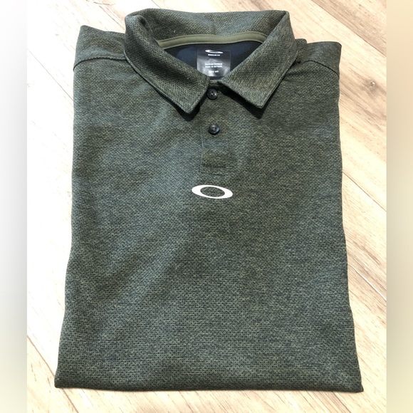OAKLEY polo XL, army green - Picture 4 of 4